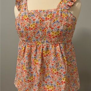Petite LOFT Floral Print Women's Top XS
